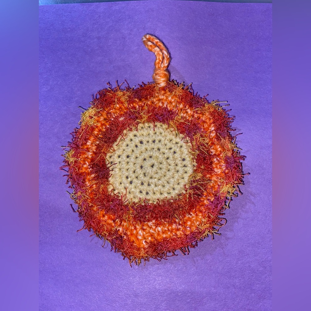 ⭐️5/$10⭐️ Crocheted Scrubby and Cotton Yarn Wash Cloth